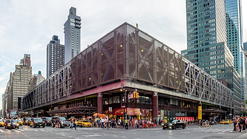 Port Authority Bus Terminal on Eighth Avenue.